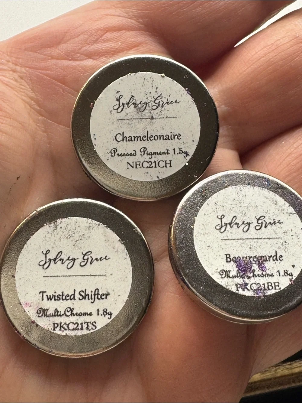 Sydney Grace Twisted Shifters Multichrome Pressed Pigment Trio